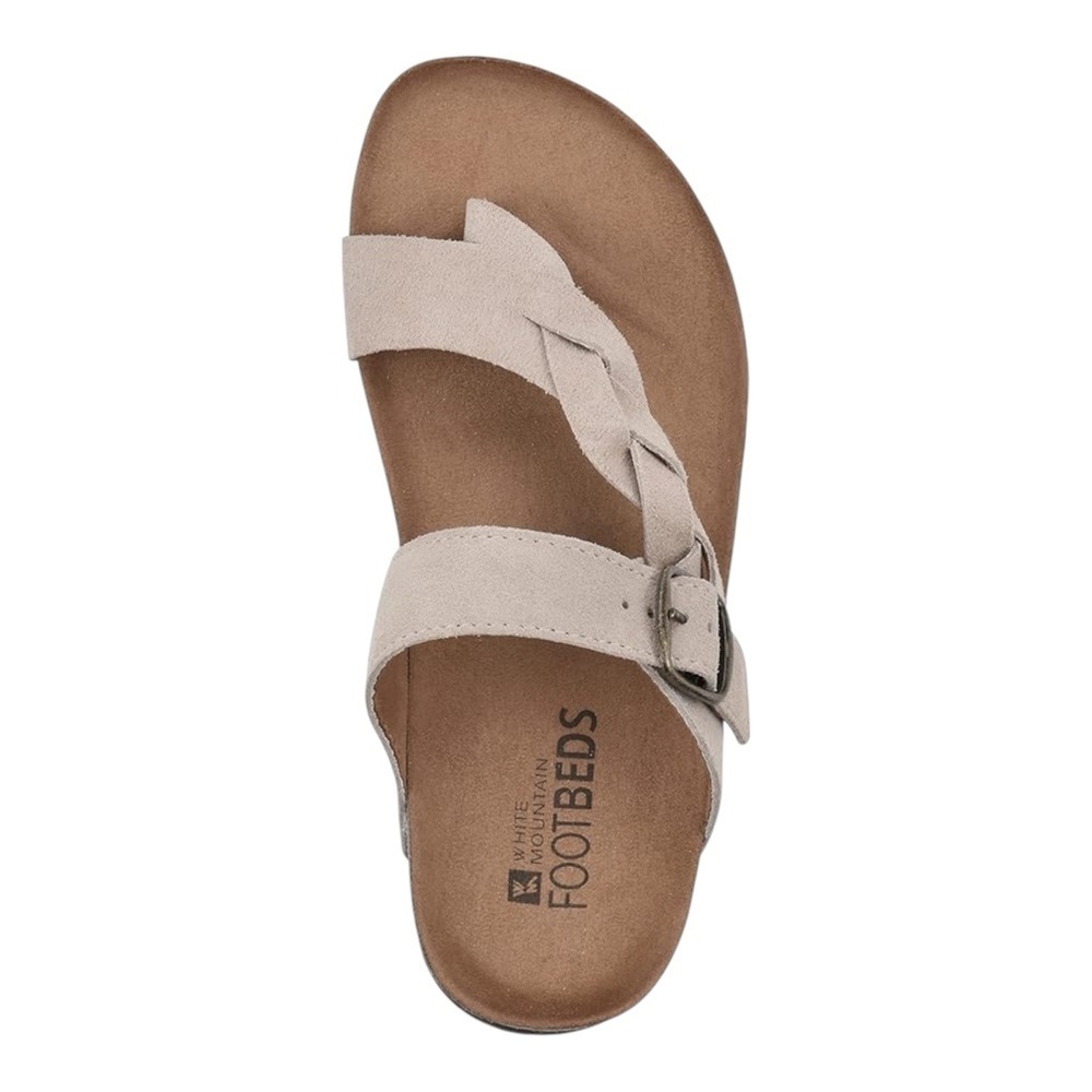 WHITE MOUNTAIN Women's Crawford Flat Sandal - Picture 6 of 9